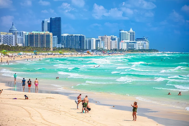Miami Beach in Florida